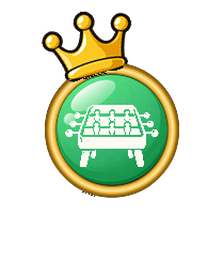 Une épingle de carte cerclée d'or